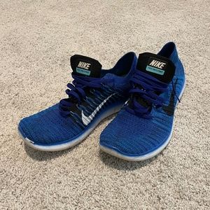 Nike Blue Free RN Flynet - Size 11.5
